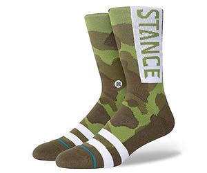 Stance Crew Sock - The OG (Camo, Medium)