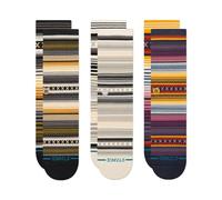 Stance Crew Socks - Curren, 3 Pack, Forest, Large
