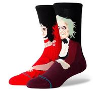 Stance Crew Socks - Dearly Beloved, Maroon, Large