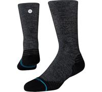 Stance Crew Socks - Merino Wool - Light Wool, Black, Large