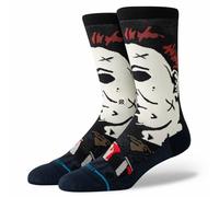 Michael Myers Crew Socks in Navy