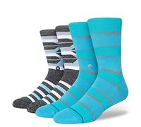 Stance Crew Socks - Wade Collection - 2 Pack Lariet, Large (35" - 38")