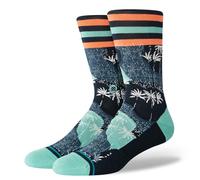 Stance Crew Socks - Wade Collection CAMO PALM, Large (35" - 38")