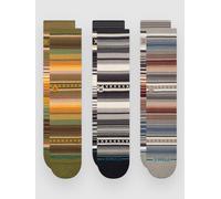 Stance Curren 3 Pack Socks green L