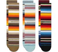 Stance Curren Triple Pack Socks - X3 Pairs - Large - Mens - SALE WAS £30