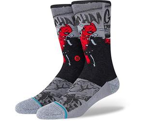 STANCE Deadpool Men's Socks Crew Black Marvel Medium