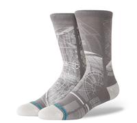 STANCE DEATH STAR CREW SOCKS.STAR WARS GREY PATTERNED CUSHIONED UK 6-13 S25