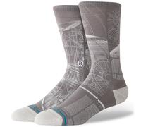 Stance Death Star SW Crew Socks | Grey, Large