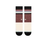 Stance Dockerson Crew Socks Butterblend Soft Navy Striped Calf Large