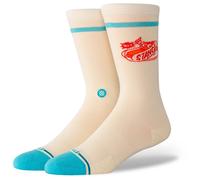 STANCE - Dog Crew Socks - Off White - Casual Unisex Adults Crew Socks