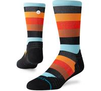 Stance Electric Ave Crew Socks Multi Striped Patterned Athletic Medium