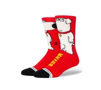Stance Family Guy The Dog Crew Socks Red
