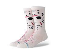 Stance Friday the 13th Jason Vorhees Crew Socks White