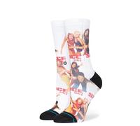 Stance Friendship Never Ends Crew Socks Spice Girls White Calf Medium