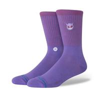 Stance Gengar Crew Socks Pokemon Purple Cushioned Calf Socks Large