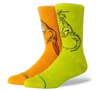 Stance Crew Socks - Grinch and Max - Cushioned, Size L, Multi