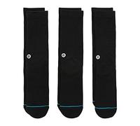 Stance Icon 3 Pack Socks - Black