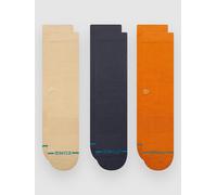 Stance Icon 3 Pack Socks sand M