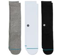 Stance - Icon 3 Pack - Sports socks size 5,5/8, grey
