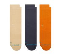 Stance Icon Crew Socks Daisy Yellow Classic Calf