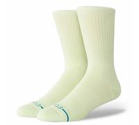 Stance Icon Crew Socks Daisy Yellow Classic Calf