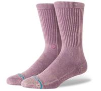 Stance Crew Socks - ICON DYE, Plum, Medium