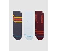 Stance Icon Mixed Kids Crew 3 Pack Kids Socks green L