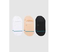 Stance Icon No Show 3 Pack Socks oatmeal S