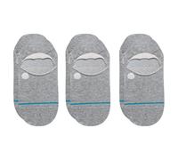Stance Women's Icon No Show 3 Pack, Heather Grey, Medium