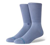 Stance Icon Pop Crew Socks, Stone Blue, Large