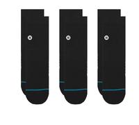 Stance - Icon Quarter 3 Pack - Sports socks size 5,5-7,5, black