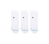 Stance Icon Quarter Socks 3 Pack - Cushioned Cotton Everyday Socks