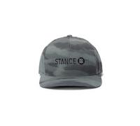 Stance Icon Snapback Hat, Camo, One Size