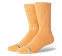Stance Icon Washed Crew, Peach, Large