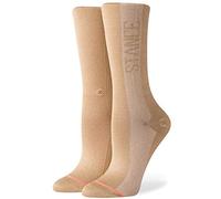 Stance Judge Me Socks - Gold-Small