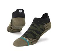 Stance Klicks Tab Performance Tab Black Green Ultralight Infiknit UK Sizes 6-13 (as8, alpha, l, regular, regular, Large)