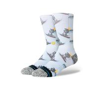 Stance Later Gator Crew Socks Light Blue