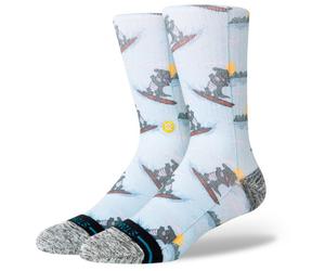 Stance - Later Gator Crew - Sports socks size 5,5-7,5, grey