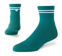 Stance - Lined Up Mid Quarter - Sports socks size 8,5-12,5, turquoise