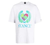 Stance logo-print short-sleeve T-shirt - Grey S-M-L-XL