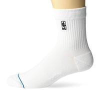 Stance Logoman St Qtr Socks Men's Socks - White, Small
