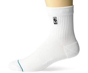 Stance Logoman St Qtr Socks Men's Socks - White, Small