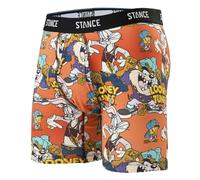 Stance Looney Tunes Men's Boxer Briefs Black Patterned Bugs Taz Tweety Multi Poly Shorts Underwear Medium