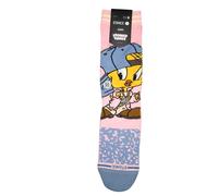 Stance Tweety Crew Socks | Pink