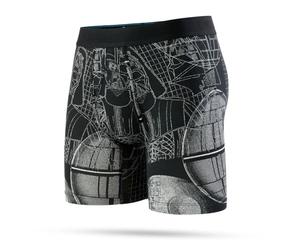 Stance May the 4th boxer biref- Butterblend - Mid Support (Black, Medium)