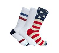 Stance Men's 3 Pack The Americana Socks, Multicoloured