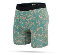 STANCE Men's Boxer Briefs Lava Lamp Butterblend Soft Teal Patterned Underwear Shorts Medium