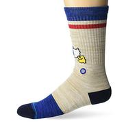 Stance Men's Crew Sock Vintage Disney 2020, Natural, Medium