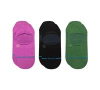 Stance Men's Womens Icon No Show 3 Pack, Berry, Medium