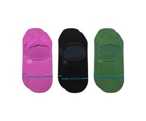 Stance Men's Womens Icon No Show 3 Pack, Berry, Medium